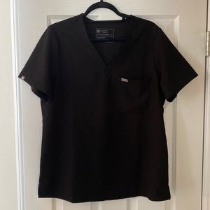 Black Figs Scrub Top